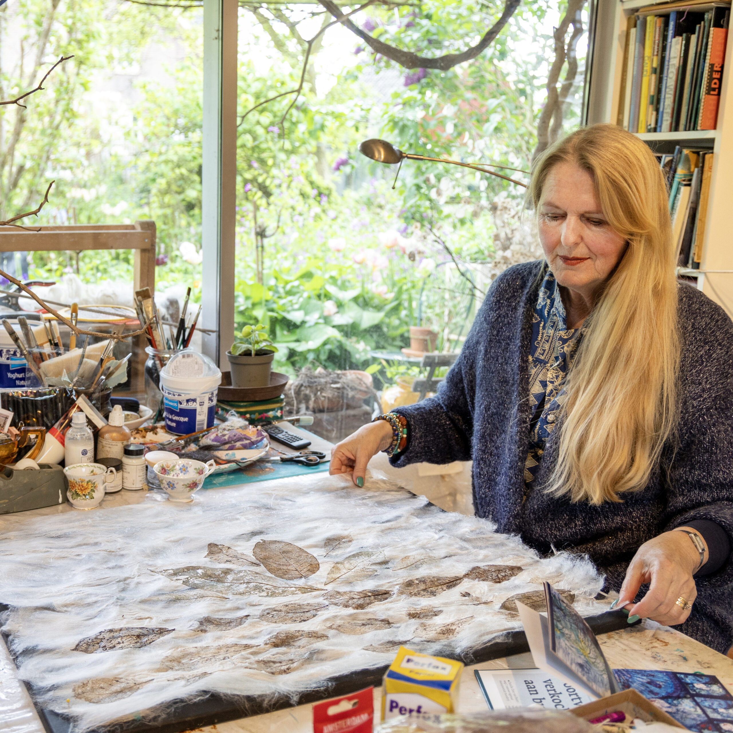 Creative Boost Podcastaflevering met Sybrecht Bosker in haar atelier