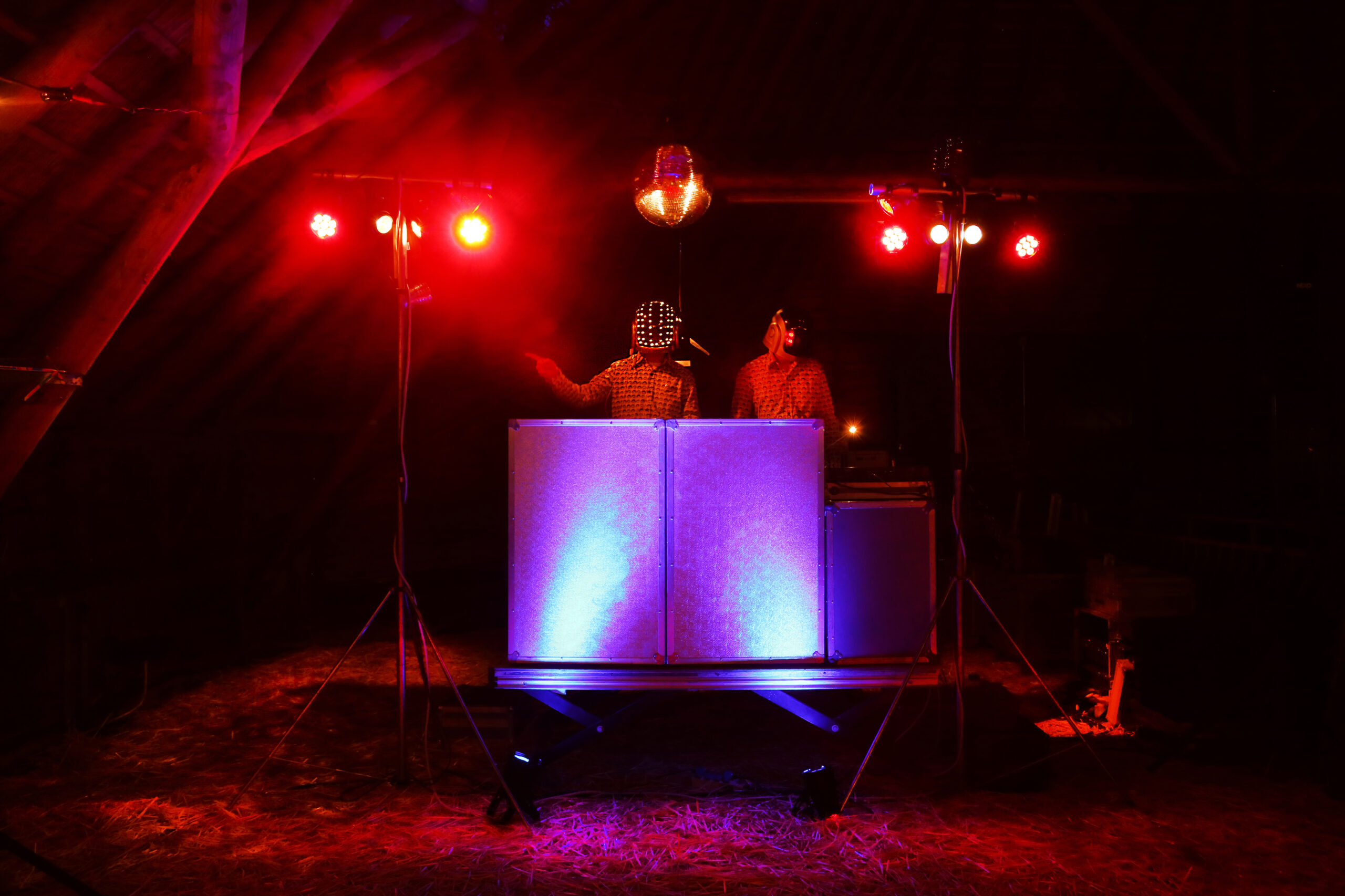 Feest Jikke 50 jaar DJ's Pick up truc